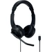 Kensington Over Ear Headset kabelgebunden Schwarz Noise Cancelling Headset Computer Kensington Over Ear Headset kabelgebunden Schwarz Noise Cancelling Headset Computer