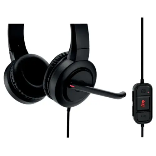 Kensington Over Ear Headset kabelgebunden Schwarz Noise Cancelling Headset Computer Kensington Over Ear Headset kabelgebunden Schwarz Noise Cancelling Headset Computer