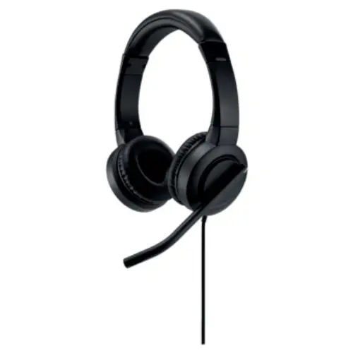 Kensington Over Ear Headset kabelgebunden Schwarz Noise Cancelling Headset Computer Kensington Over Ear Headset kabelgebunden Schwarz Noise Cancelling Headset Computer