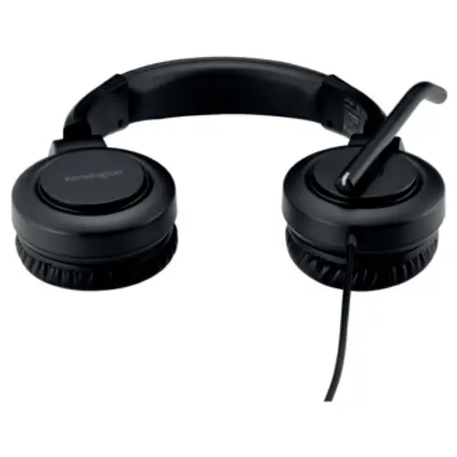 Kensington Over Ear Headset kabelgebunden Schwarz Noise Cancelling Headset Computer Kensington Over Ear Headset kabelgebunden Schwarz Noise Cancelling Headset Computer