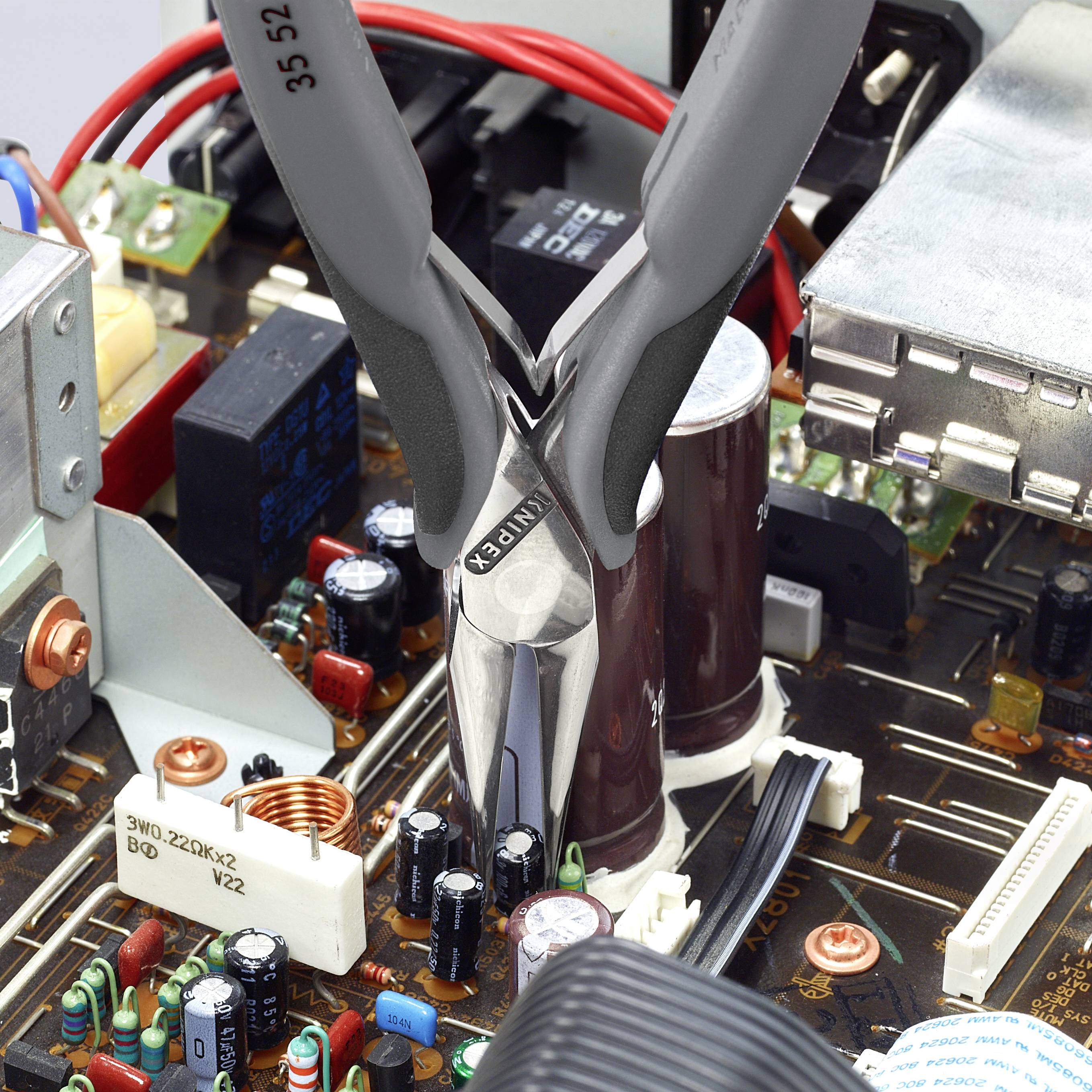 Knipex 35 52 145 ESD ESD Elektronik-Greifzange 145mm