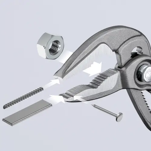 Knipex 87 51 180 Wasserpumpenzange Schlüsselweite (metrisch) 32mm 180mm Knipex 87 51 180 Wasserpumpenzange Schlüsselweite (metrisch) 32mm 180mm