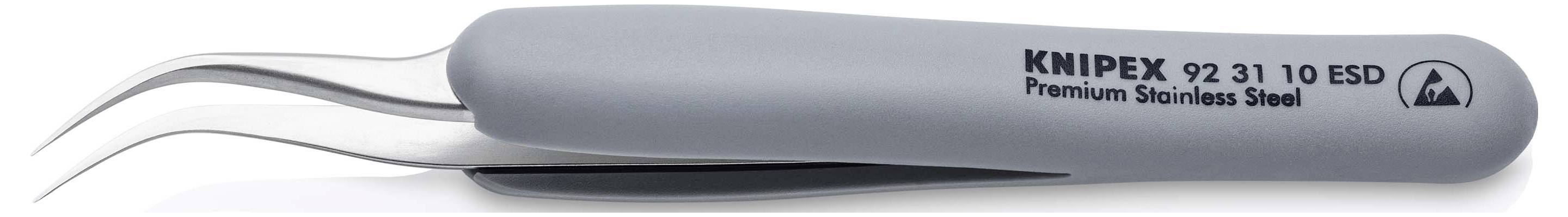 Knipex 92 31 10 ESD ESD Präzisionspinzette Spitz 122mm