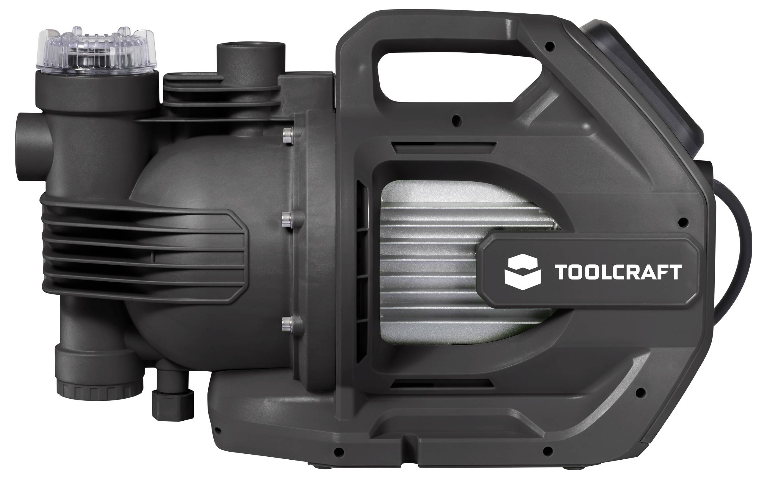 TOOLCRAFT JGP110062BN Gartenpumpe mit Filter 5500 l/h 48m