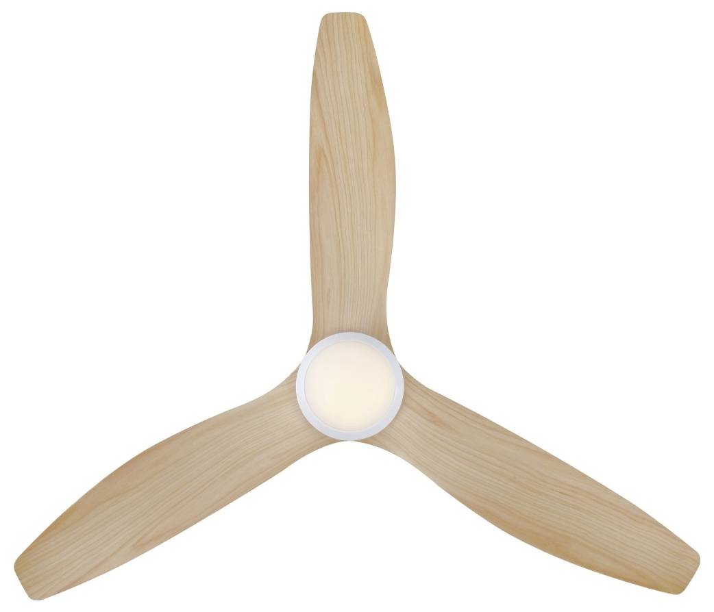Westinghouse Magnolia Deckenventilator 29 W (Ø x H) 132 cm x 34.7 cm Weiß mit Fernbedienung, mit Beleuchtung