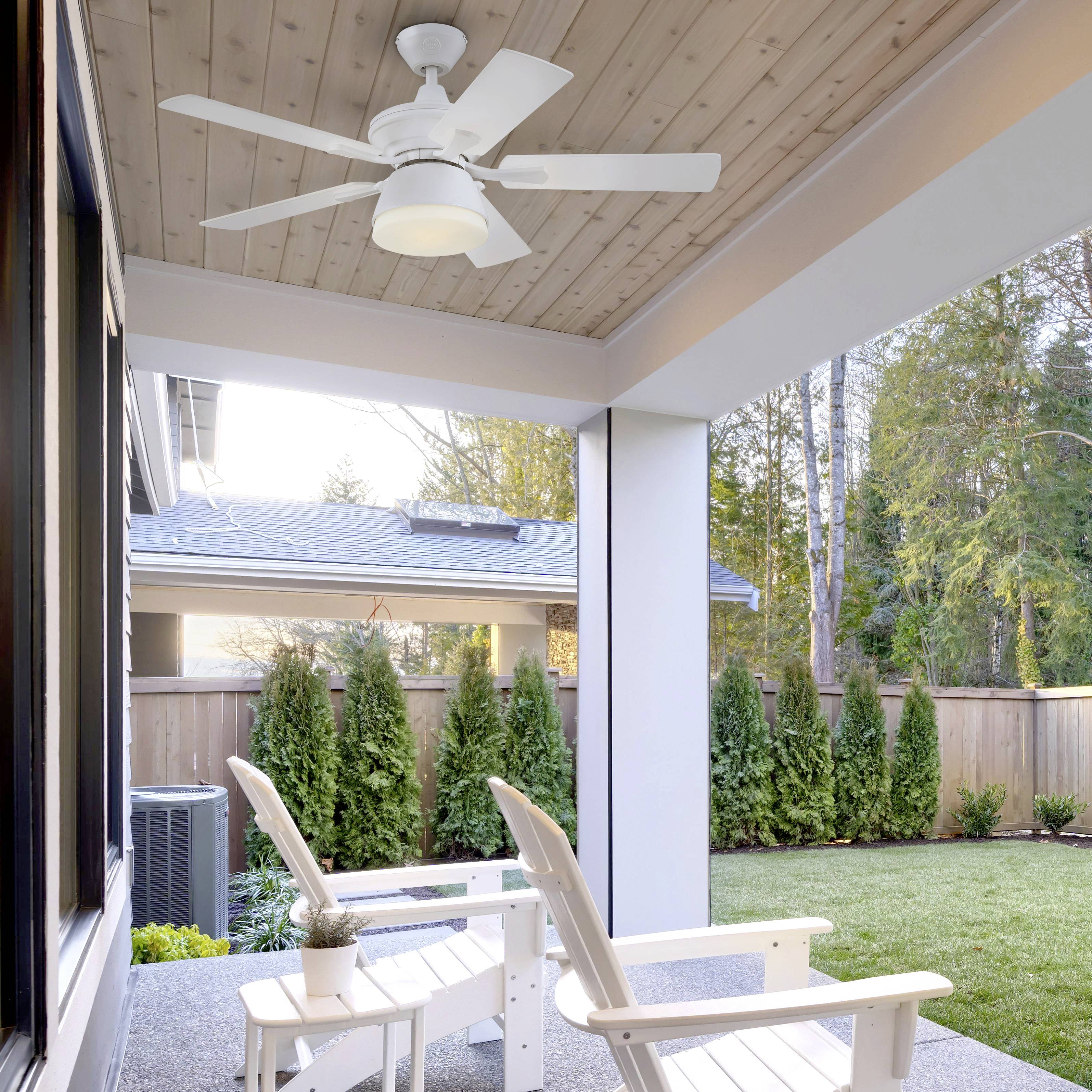 Westinghouse Nevada Deckenventilator 45W (Ø x H) 105cm x 41cm Milchglas