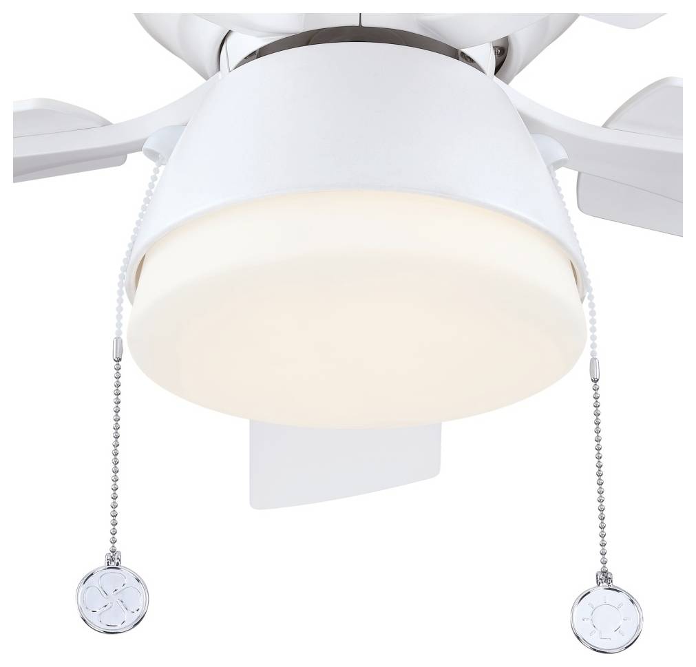 Westinghouse Nevada Deckenventilator 45 W (Ø x H) 105 cm x 41 cm Milchglas