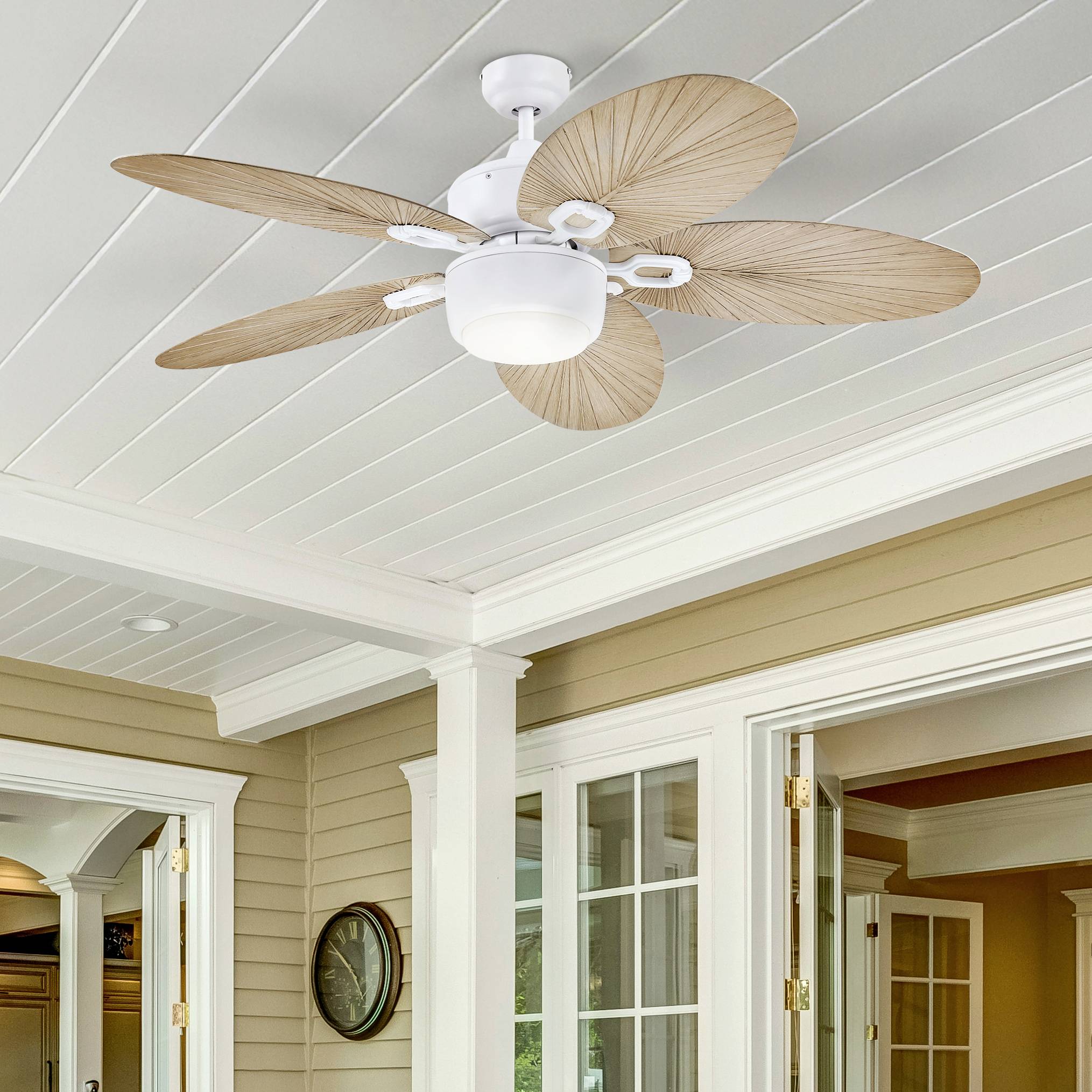 Westinghouse Oasis Deckenventilator 58W (Ø x H) 132cm x 45cm Weiß (matt)