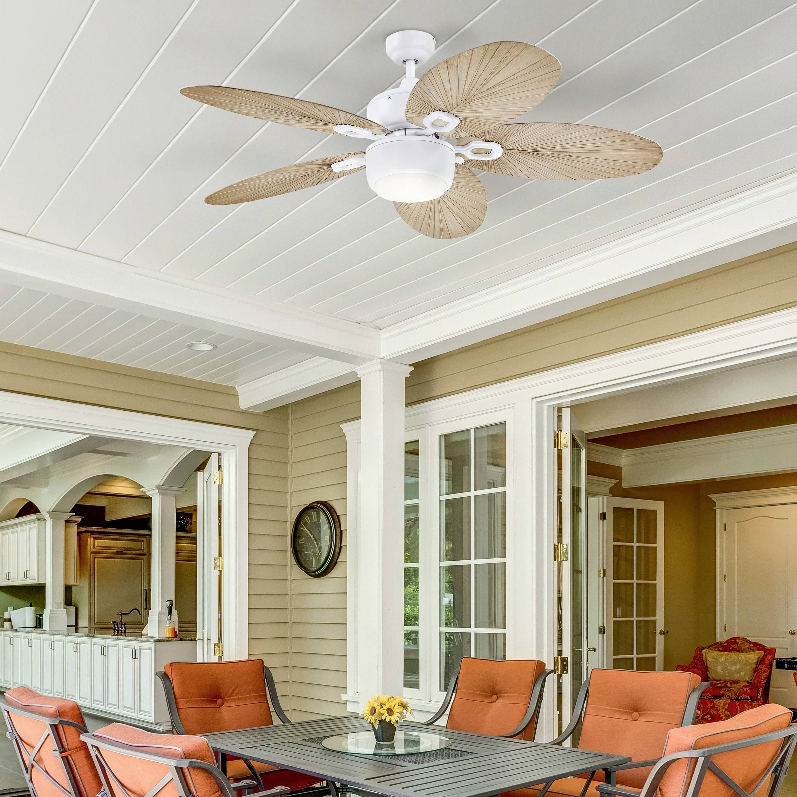 Westinghouse Oasis Deckenventilator 58W (Ø x H) 132cm x 45cm Weiß (matt)