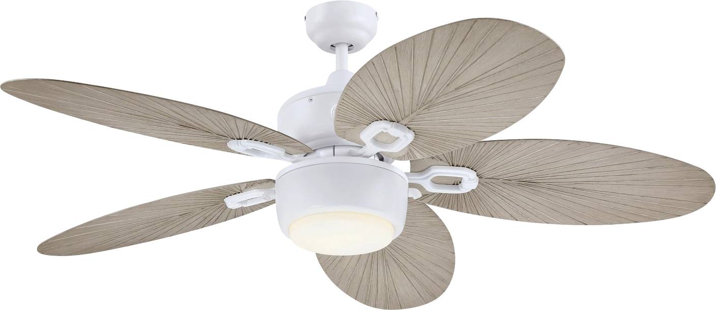 Westinghouse Oasis Deckenventilator 58 W (Ø x H) 132 cm x 45 cm Weiß (matt)