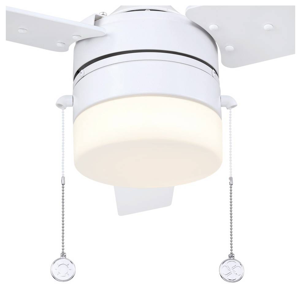 Westinghouse Riverton Deckenventilator 63W (Ø x H) 132cm x 42cm Weiß (matt)