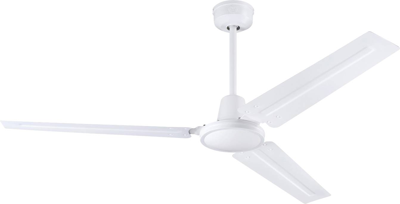 Westinghouse Industrial Deckenventilator 34 W (Ø x H) 142 cm x 48 cm Weiß (matt) mit Fernbedienung