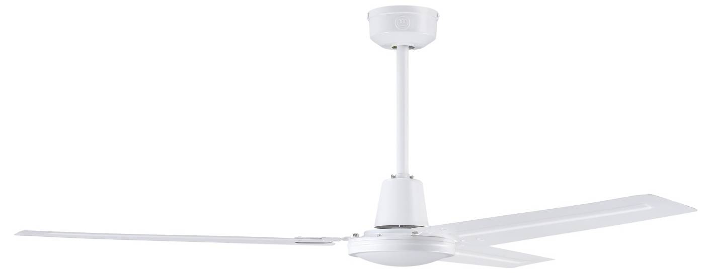 Westinghouse Industrial Deckenventilator 34 W (Ø x H) 142 cm x 48 cm Weiß (matt) mit Fernbedienung