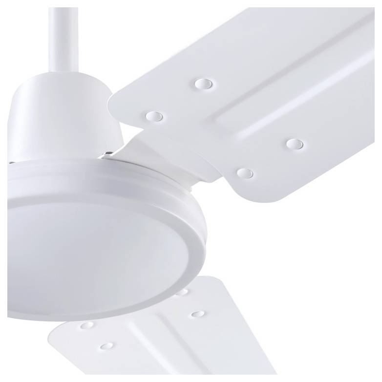 Westinghouse Industrial Deckenventilator 34 W (Ø x H) 142 cm x 48 cm Weiß (matt) mit Fernbedienung