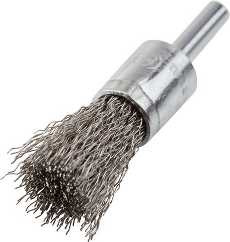 Rhodius EPBW, 12 Stück Pinselbürste 17 x 25 x 6,0 mm, gewellt, TOPline, für Edelstahl, Stahl 353154