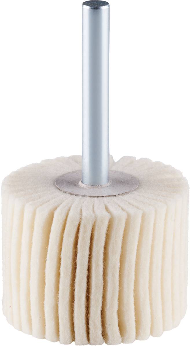 Rhodius FLP, 10 Stück Filzlamellenpolierer 40 x 30,0 x 6,00 mm, TOPline, Made in Germany, für Edelstahl, Stahl, NE-Metalle 305379