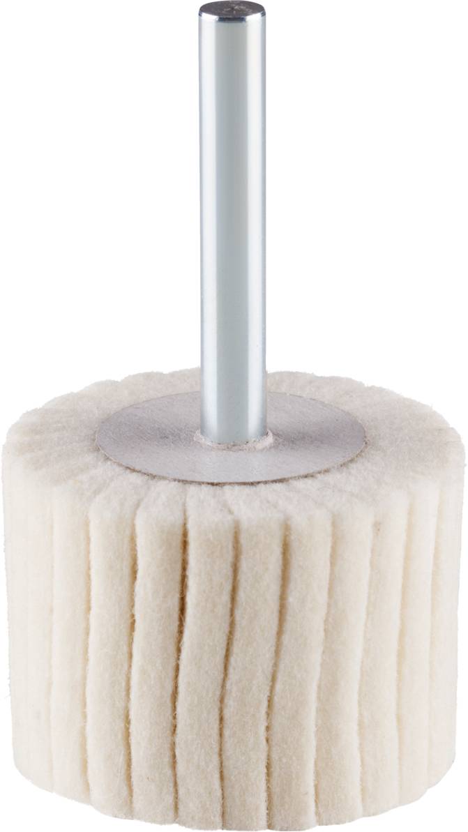 Rhodius FLP, 10 Stück Filzlamellenpolierer 40 x 30,0 x 6,00 mm, TOPline, Made in Germany, für Edelstahl, Stahl, NE-Metalle 305381