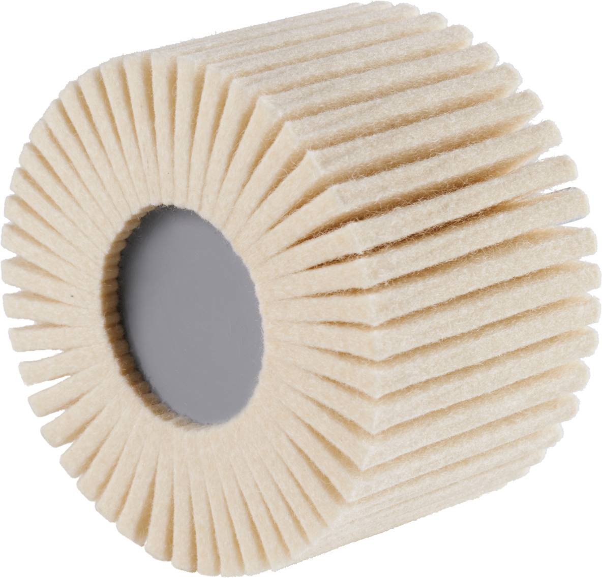 Rhodius FLP, 10 Stück Filzlamellenpolierer 80 x 50,0 x 6,00 mm, TOPline, Made in Germany, für Edelstahl, Stahl, NE-Metalle 305386