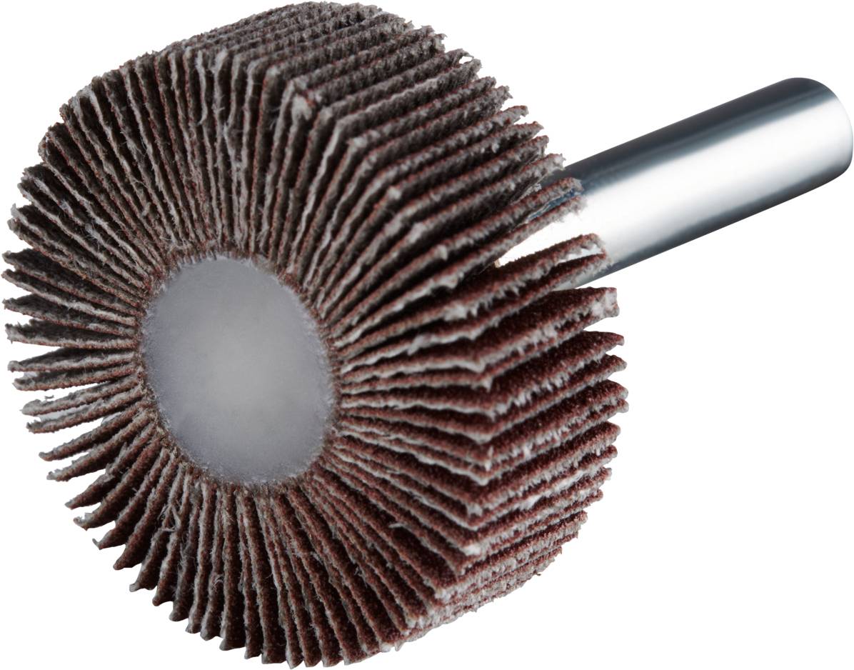 Rhodius 305117 FS, 10 Stück Fächerschleifer 30 x 10 x 6,0 mm, Korn 150, TOPline, für Edelstahl, Stahl, Holz 10St.