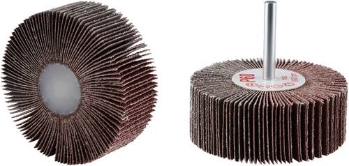 Rhodius 305163 FS, 10 Stück Fächerschleifer 80 x 30 x 6,0 mm, Korn 60, TOPline, für Edelstahl, St