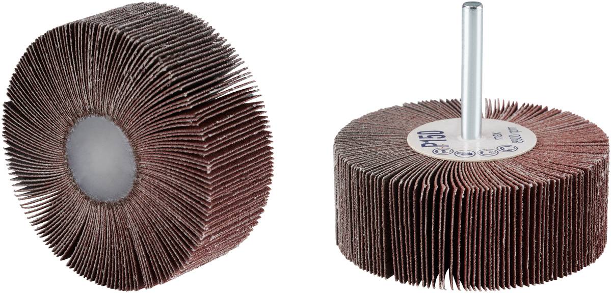 Rhodius 305166 FS, 10 Stück Fächerschleifer 80 x 30 x 6,0 mm, Korn 150, TOPline, für Edelstahl, Stahl, Holz 10St.