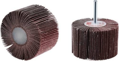 Rhodius 305174 FS, 10 Stück Fächerschleifer 80 x 50 x 6,0 mm, Korn 80, TOPline, für Edelstahl, St
