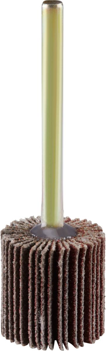 Rhodius 305106 FS MINI, 10 Stück Fächerschleifer 15 x 15 x 3,0 mm, Korn 120, TOPline, für Edelstahl, Stahl, Holz 10St.