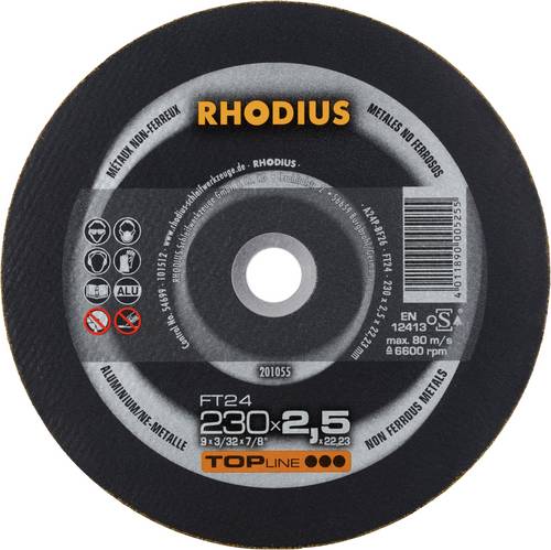 Rhodius FT24 201055 Trennscheiben-Set 25 St. NE-Metalle