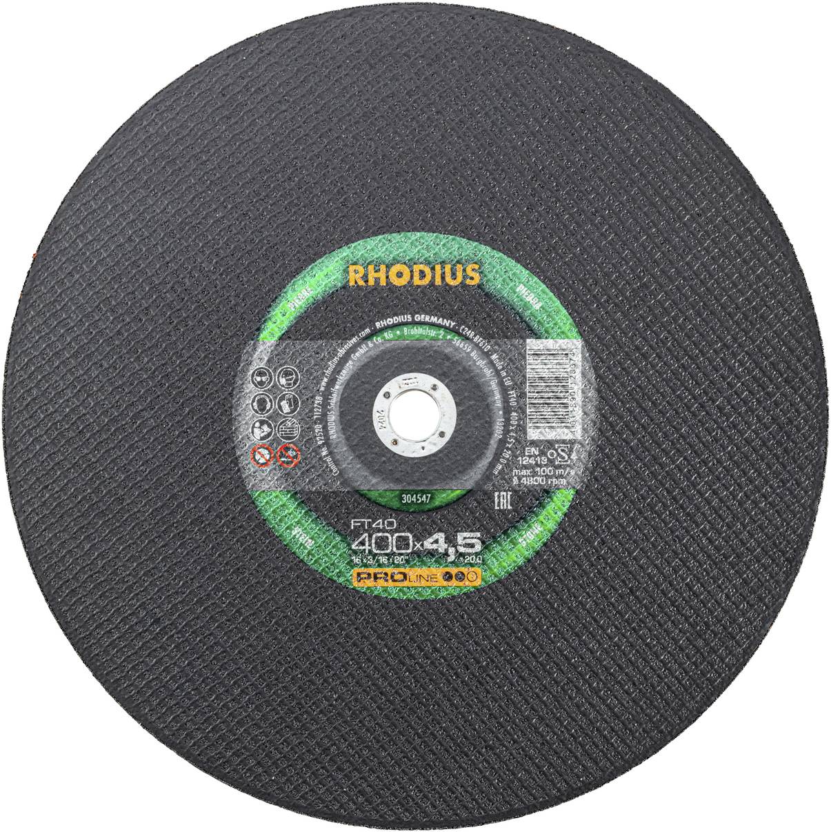 Rhodius FT40 304547 Trennscheiben-Set 10 St. Stein, NE-Metalle