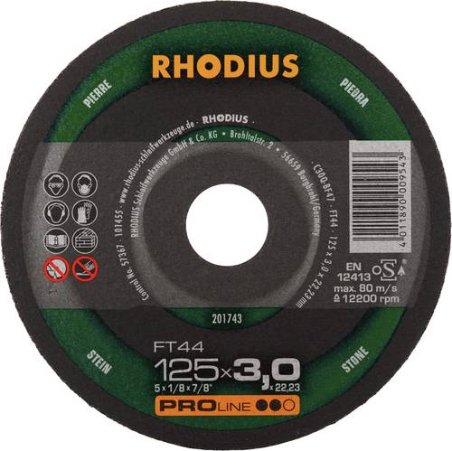 Rhodius FT44 201743 Trennscheiben-Set 25 St. Stein, NE-Metalle