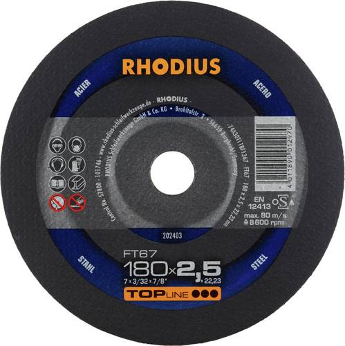 Rhodius FT67 202403 Trennscheiben-Set 25 St. Stahl