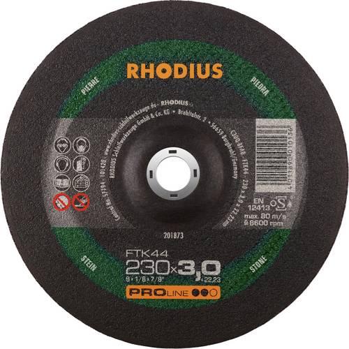 Rhodius FTK44 201873 Trennscheiben-Set 25 St. Stein, NE-Metalle