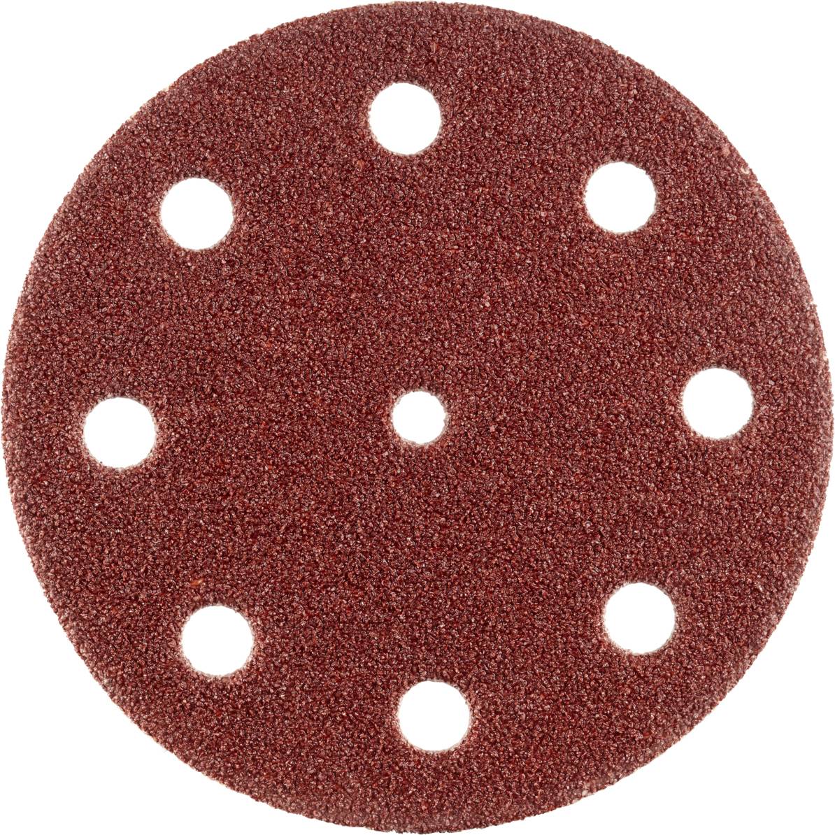 Rhodius 305606 KERR V F, 50 Stück Klettscheibe 125 mm, Form CK 00, Korn 40, PROline, Made in Germany, für Edelstahl, Stahl, Holz 5