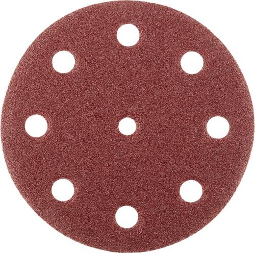 Rhodius 305607 KERR V F, 50 Stück Klettscheibe 125 mm, Form CK 00, Korn 60, PROline, Made i