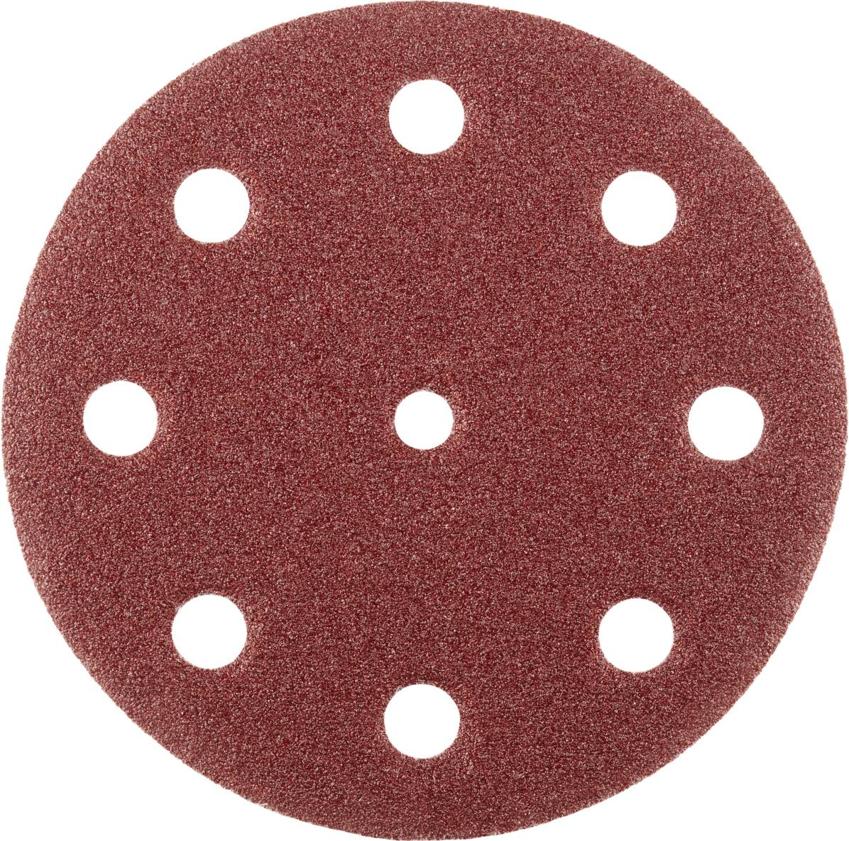 Rhodius 305607 KERR V F, 50 Stück Klettscheibe 125 mm, Form CK 00, Korn 60, PROline, Made in Germany, für Edelstahl, Stahl, Holz 5