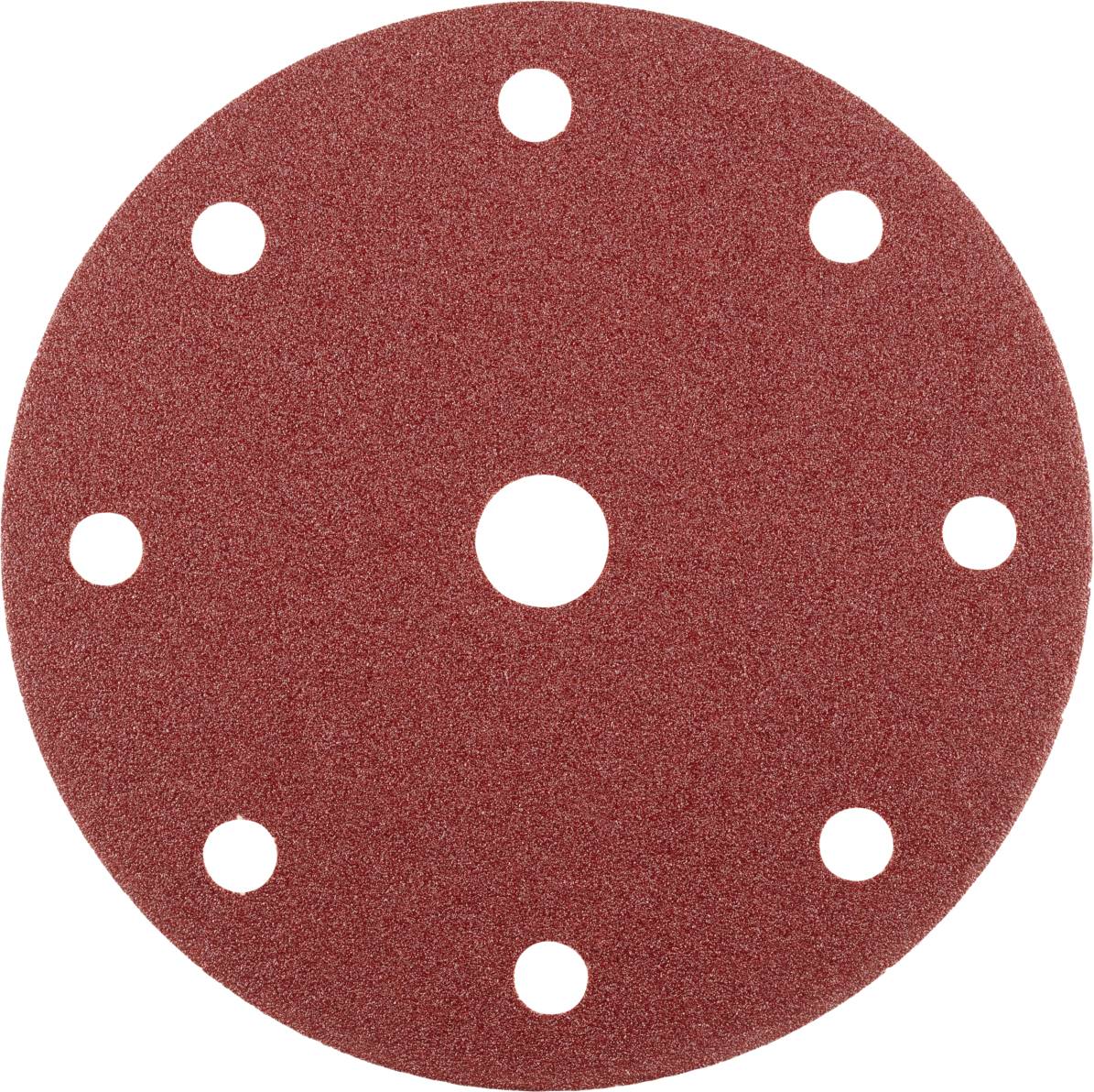 Rhodius 305615 KERR V F, 50 Stück Klettscheibe 150 mm, Form CK 00, Korn 80, PROline, Made in Germany, für Edelstahl, Stahl, Holz 5