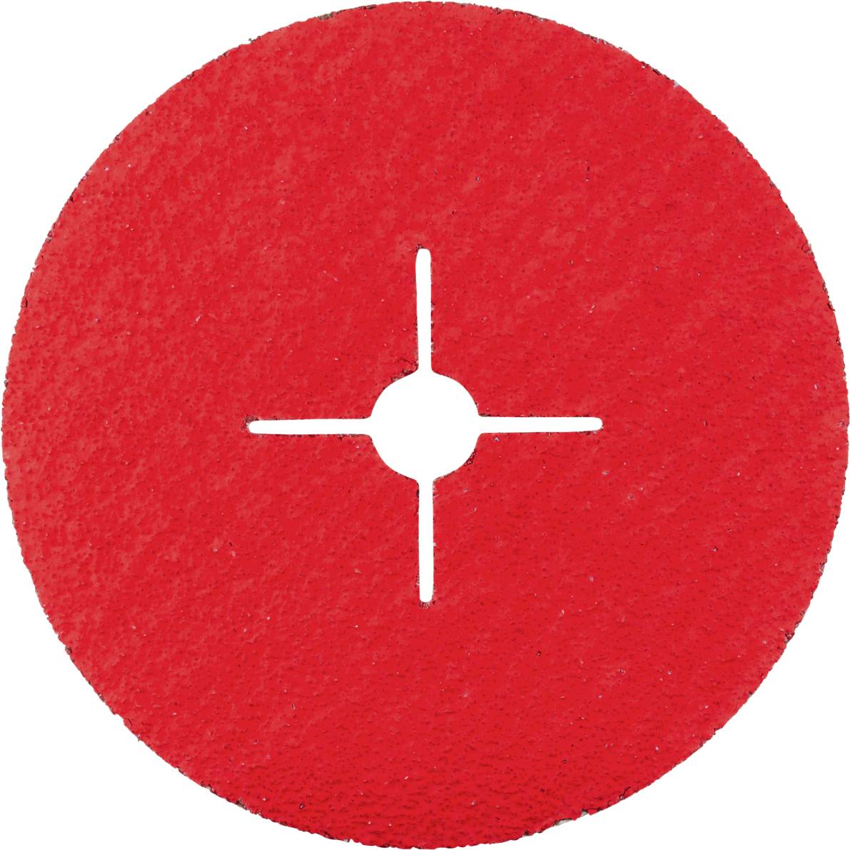 Roter Kreis mit weißem Kreuz in der Mitte. Symbolisiert Fokus oder Ziel.