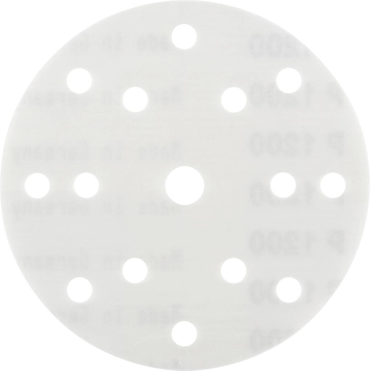 Rhodius 304362 KSF15 V, 50 Stück Klettscheibe 150 mm, Form CK 861, Korn 1200, TOPline, Made in Germany für universellen Einsatz 50