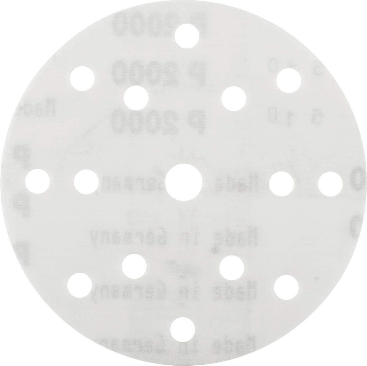 Rhodius 304364 KSF15 V, 50 Stück Klettscheibe 150 mm, Form CK 861, Korn 2000, TOPline, Made in Germany für universellen Einsatz 50