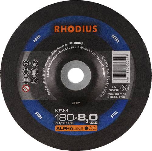 Rhodius 200075 KSM Schruppscheibe Stahl 10 St.