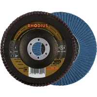 Rhodius 209495 LGZ F2 Fächerschleifscheibe Edelstahl, Stahl 10St. Rhodius 209495 LGZ F2 Fächerschleifscheibe Edelstahl, Stahl 10St.