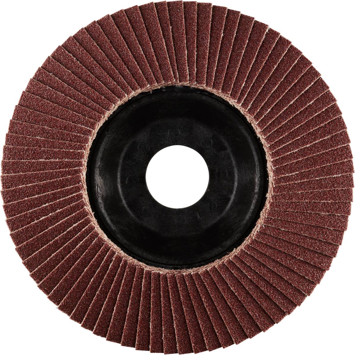 Schleifscheibe mit radial angeordneten Schleifschichten, meistens zur Metallbearbeitung verwendet.