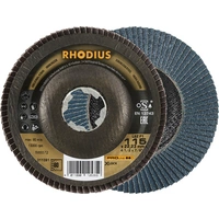 Rhodius 211391 LSZ F1 X-LOCK Fächerschleifscheibe Edelstahl, Stahl 10St. Rhodius 211391 LSZ F1 X-LOCK Fächerschleifscheibe Edelstahl, Stahl 10St.
