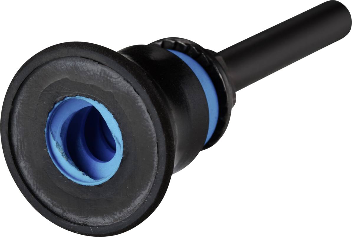 Rhodius 307031 RH QUICK, Stützteller Schnellspannsystem 25 mm, Stützteller, PROline