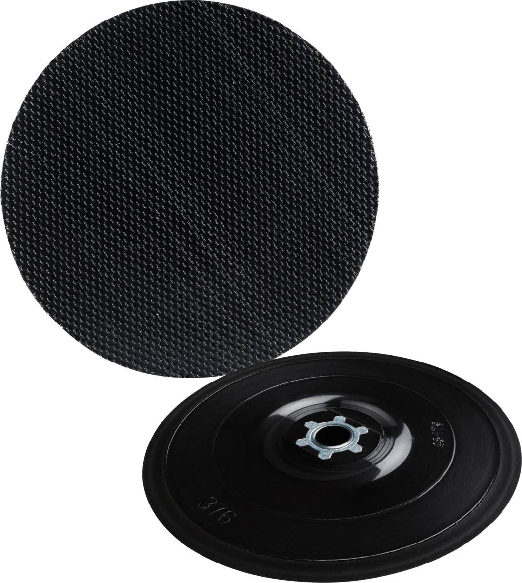 Rhodius 305427 RH V, Stützteller Klett 125 x M14 mm, Stützteller, ALPHAline