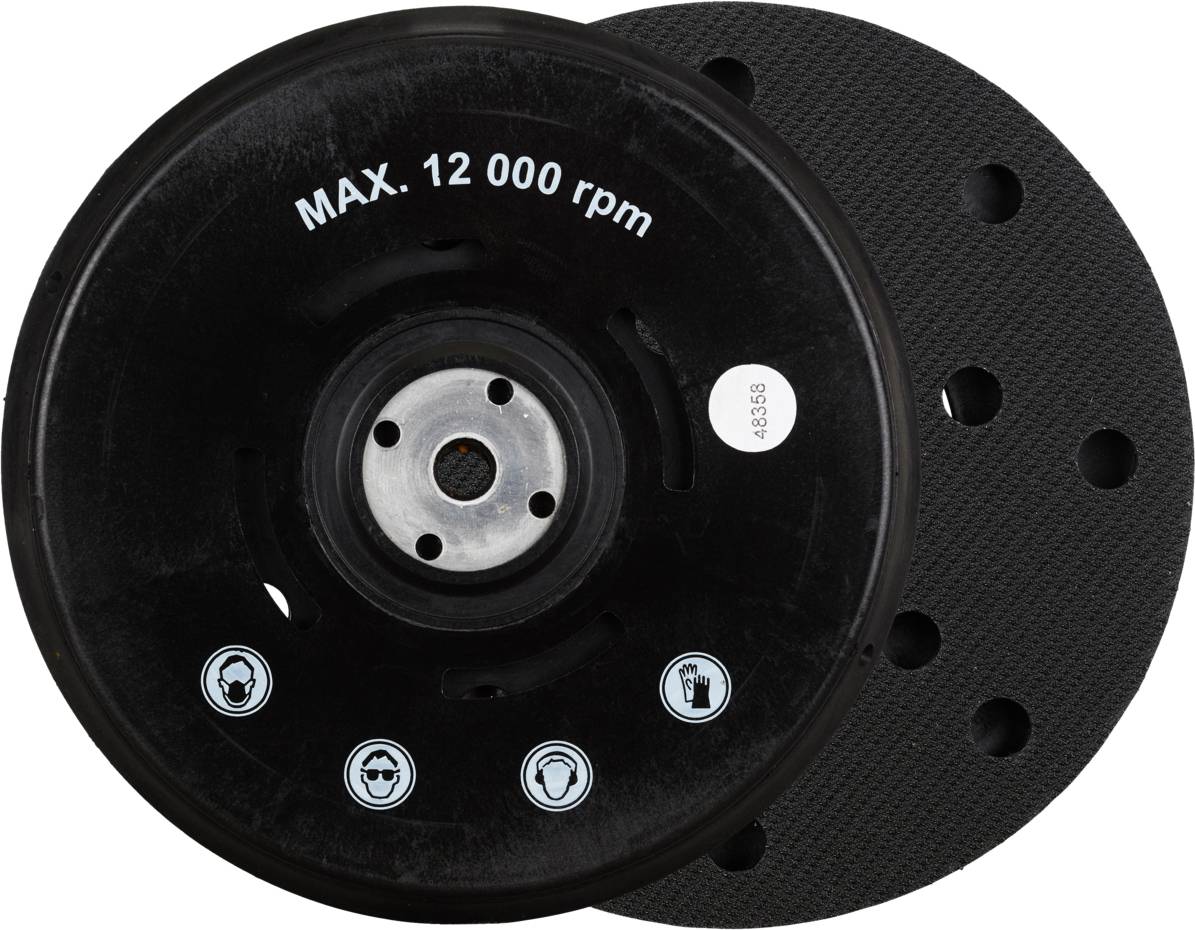 Rhodius 307059 RH15 V, Stützteller Klett 150 mm, Stützteller, TOPline