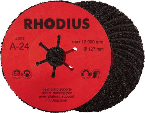 Rhodius 300462 Fiberscheibe Körnung (num)=24 25 St.