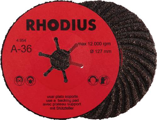 Rhodius 300463 Fiberscheibe Körnung (num)=36 25 St.