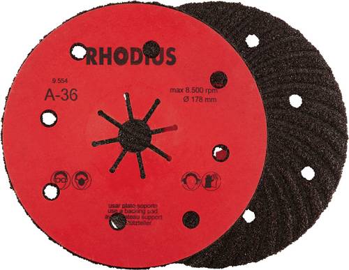 Rhodius 305486 Fiberscheibe Körnung (num)=36 25 St.