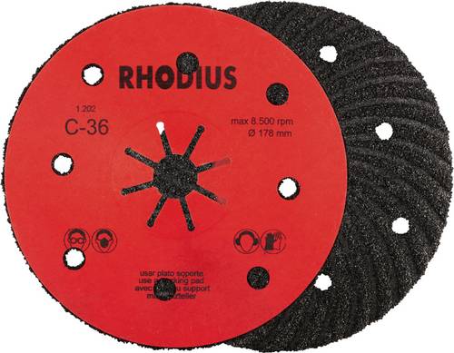 Rhodius 300484 Fiberscheibe Körnung (num)=36 25 St.